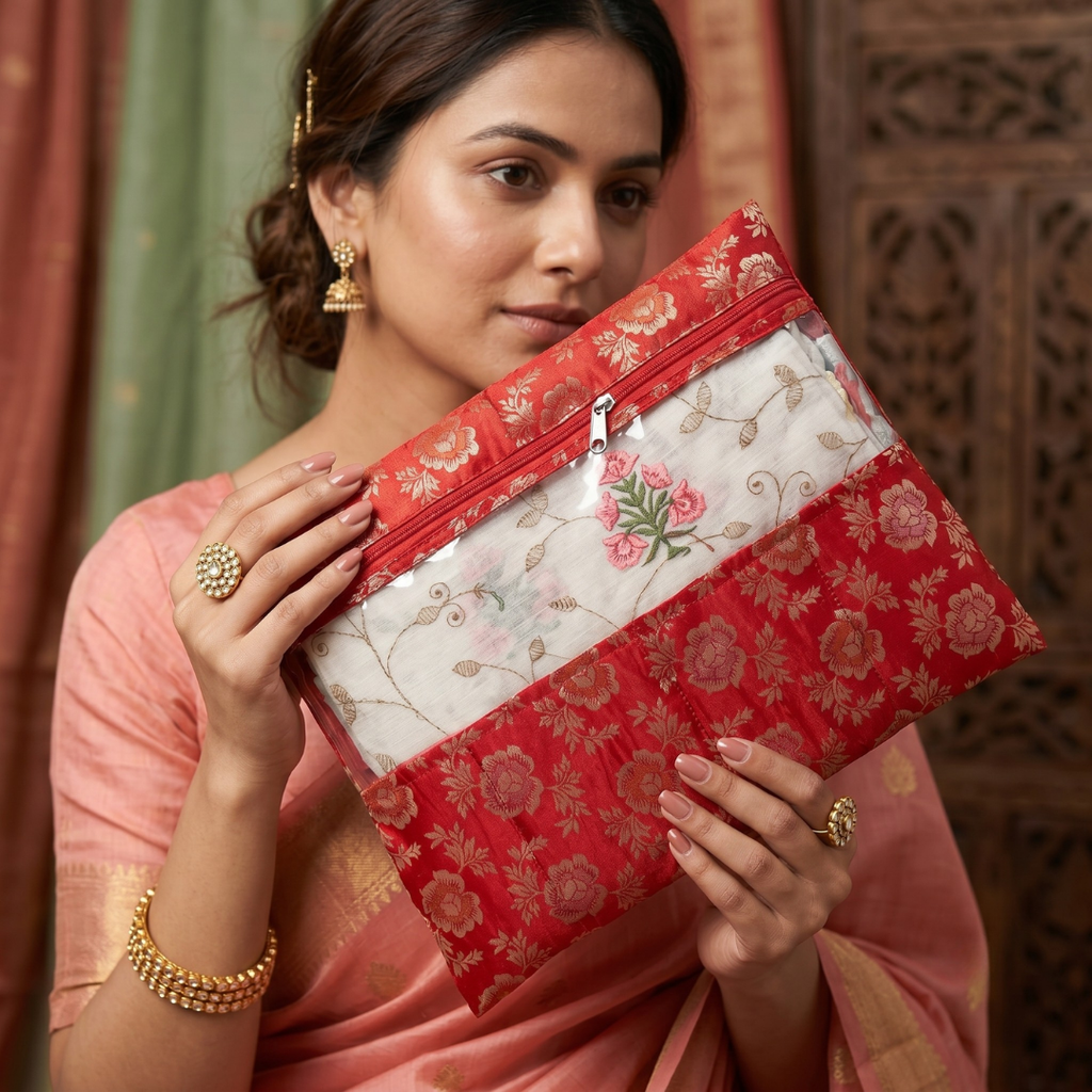 Surkh Saree Cover (Pack of 6)