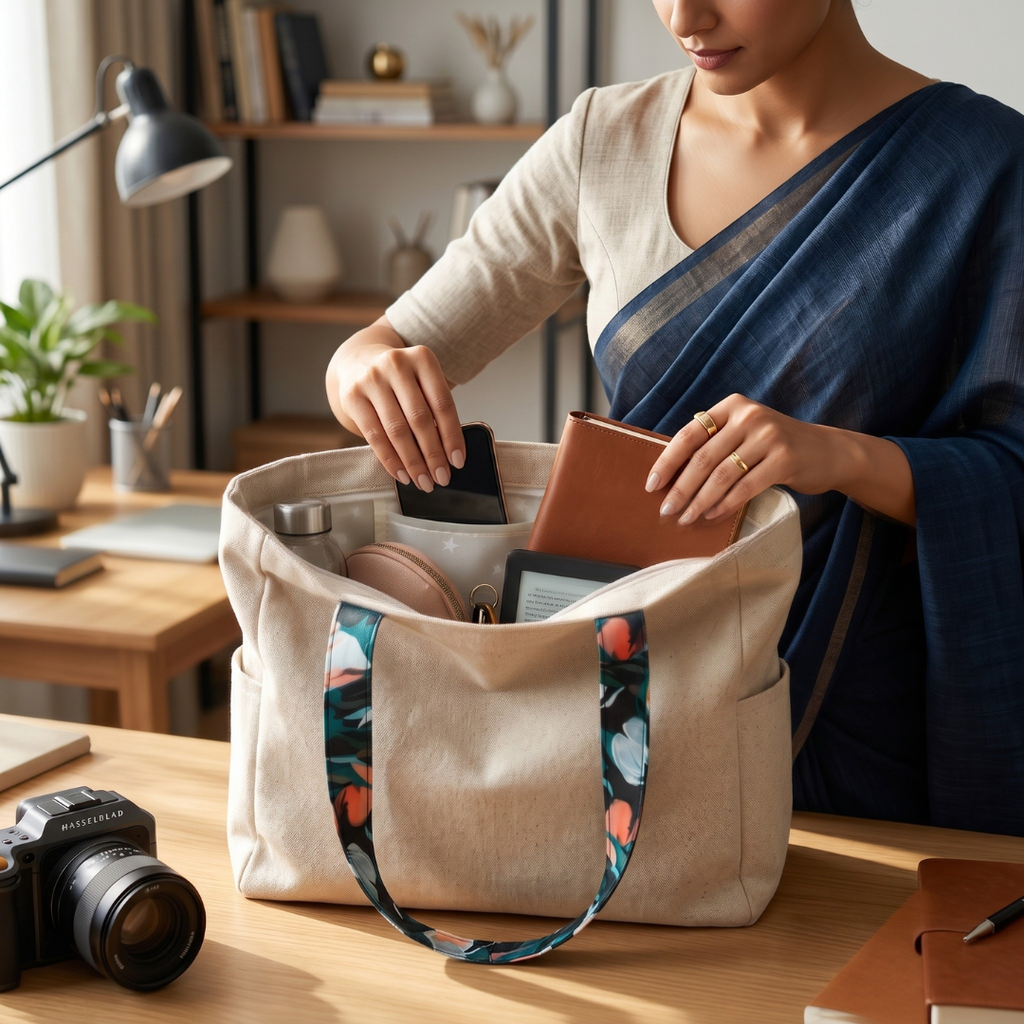 Kalpana Canvas Tote