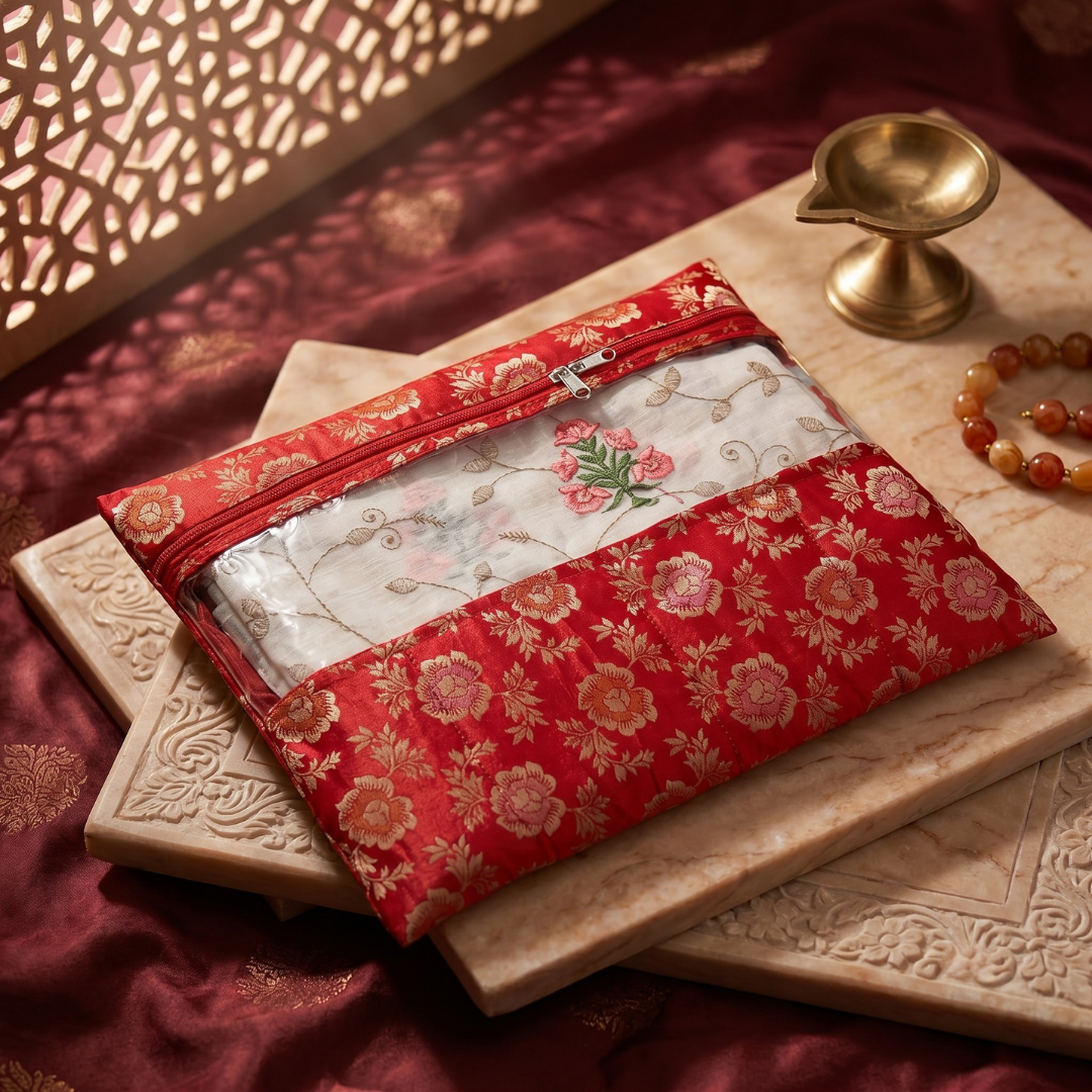 Surkh Saree Cover (Pack of 6)