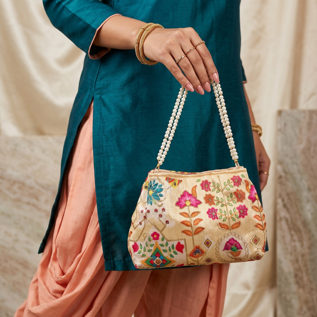 Madhubani Clutch