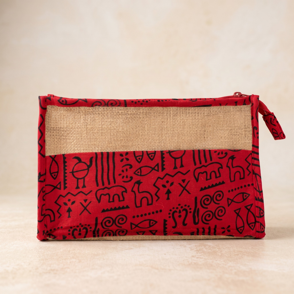 Warli Vanity Pouch (Pack of 3)